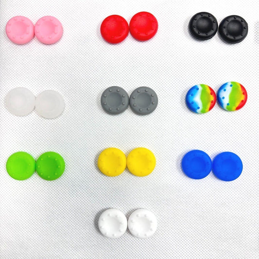 10-Pack Silicone Joystick Thumbstick Cover Grips for PS5, PS4, PS3, PS2, Xbox